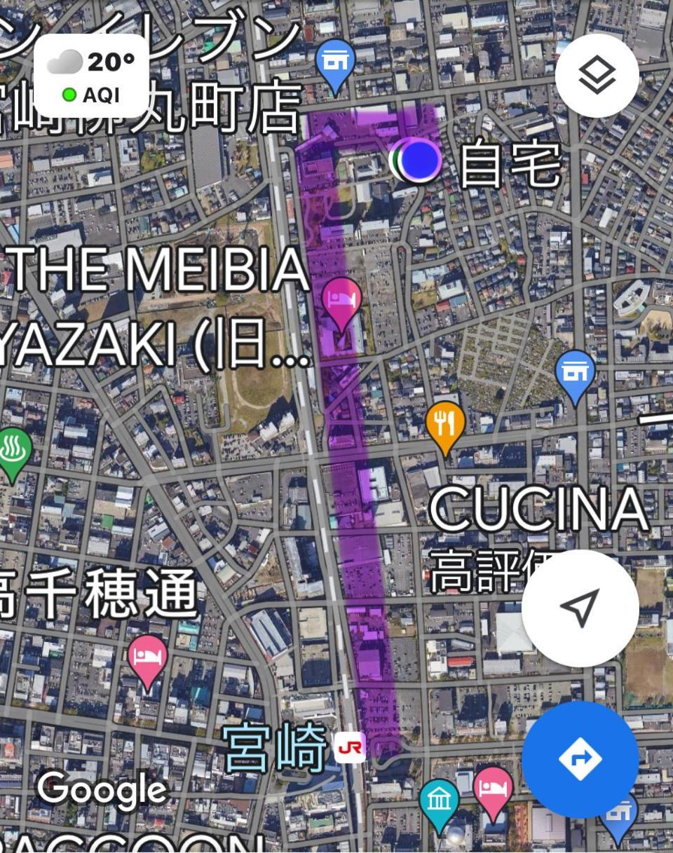 ゲストハウス宮崎 Guesthouse Miyazaki バックパッカー向け個室旅人宿 P有宮崎駅1Km喫煙者不可 Exterior foto